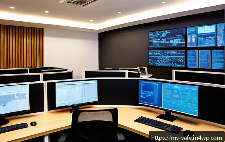 오픈 소스 소프트웨어 공급망 보안 위험 - A modern Malaysian software development office with diverse developers collaborating around multiple...