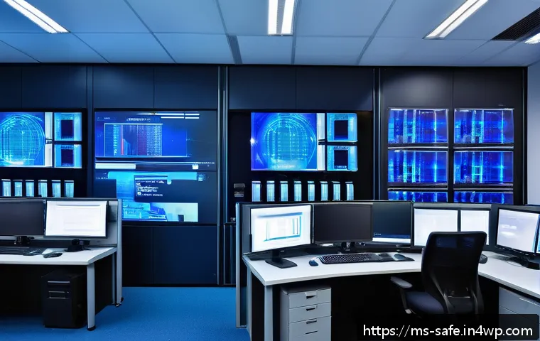 사이버 보안 프레임워크와 소프트웨어 공급망 보안 - A modern Malaysian corporate server room with advanced physical security features: biometric access ...